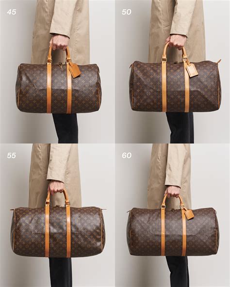 louis vuitton under the seat|Louis Vuitton keepall sizes.